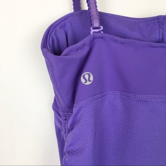 Lululemon Power Purple Tank Top Adjustable Straps - Picture 5 of 10